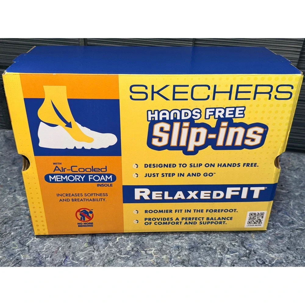 Skechers Mens 8 Hands Free Slip-ins Relaxed Fit Lawson Parasail Black 211108 NEW